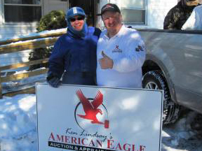 American Eagle Auction & Appraisal Company does it again in cold hard cash at this real estate auction