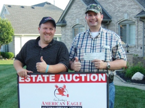 Weekday personal property and real estate auction by American Eagle Auction & Appraisal Company in Sterling Heights, Michigan hits big 