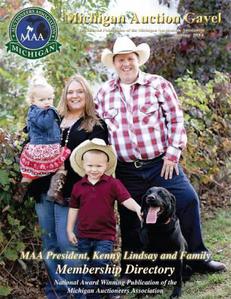 Image of Professional Auctioneer Kenny Lindsay and Family