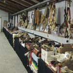 This auction produced nearly 650 attendees to buy firearms, taxidermy and knives