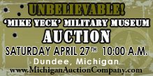 Auctioneers make great certified appraisers on Military memorabilia